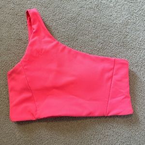 Bright One Shoulder WILO Sports Bra